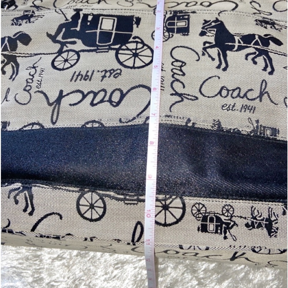 Coach Field Horse and Carriage Tote - Picture 2 of 16